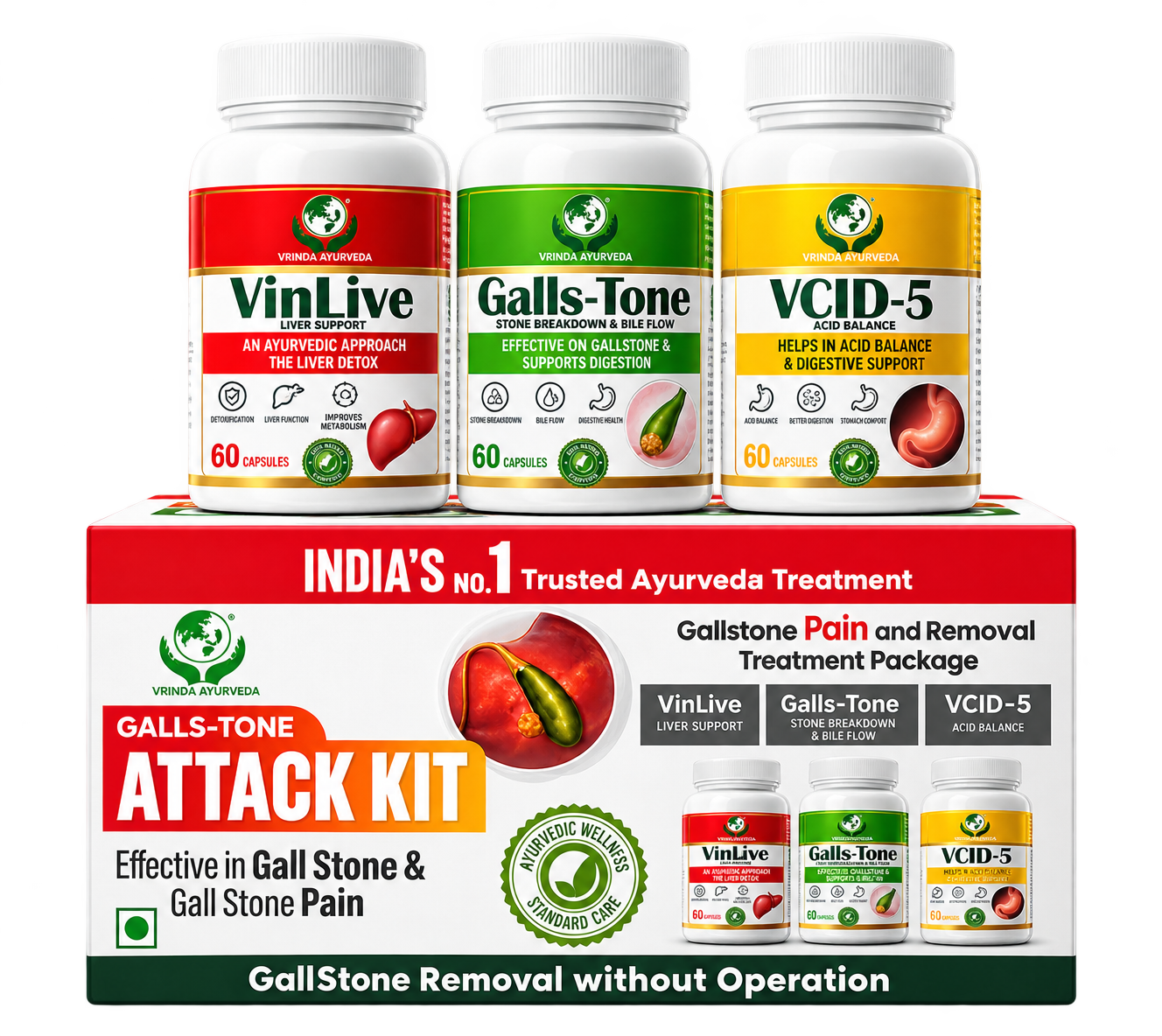Gallstone Attack Kit